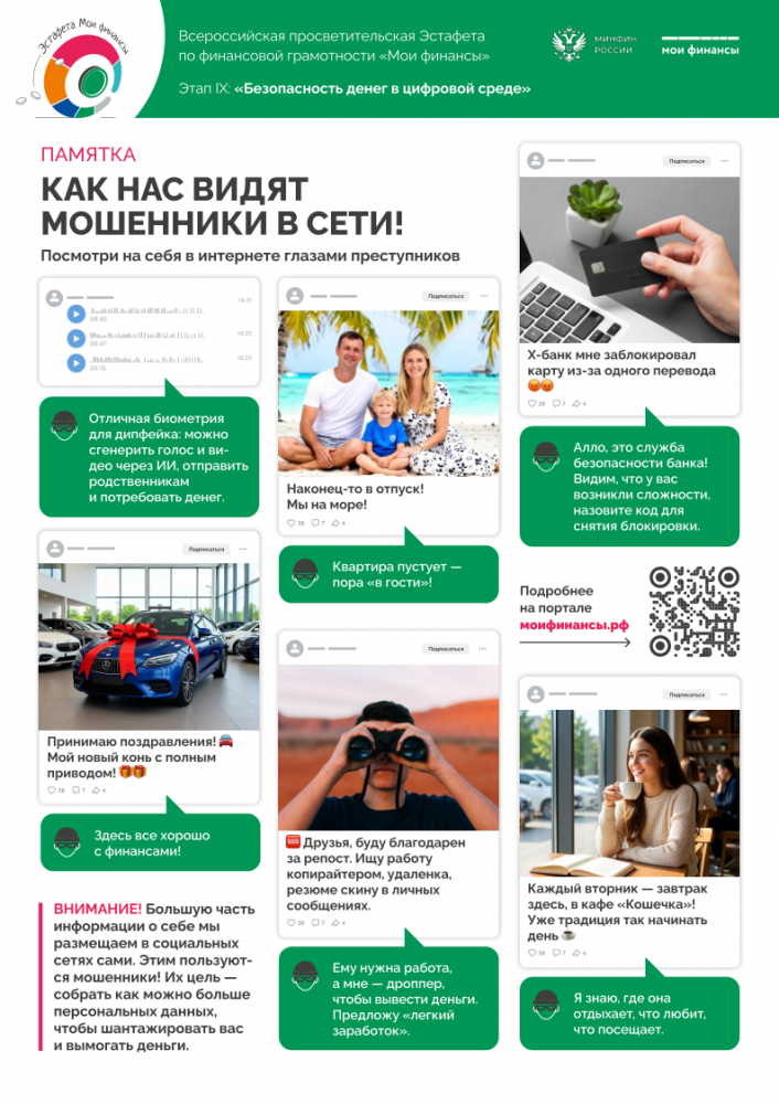 Мошенники изучают вас